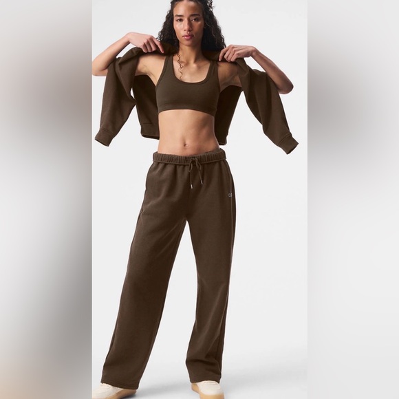 Women's Alo Brown Sweatpants